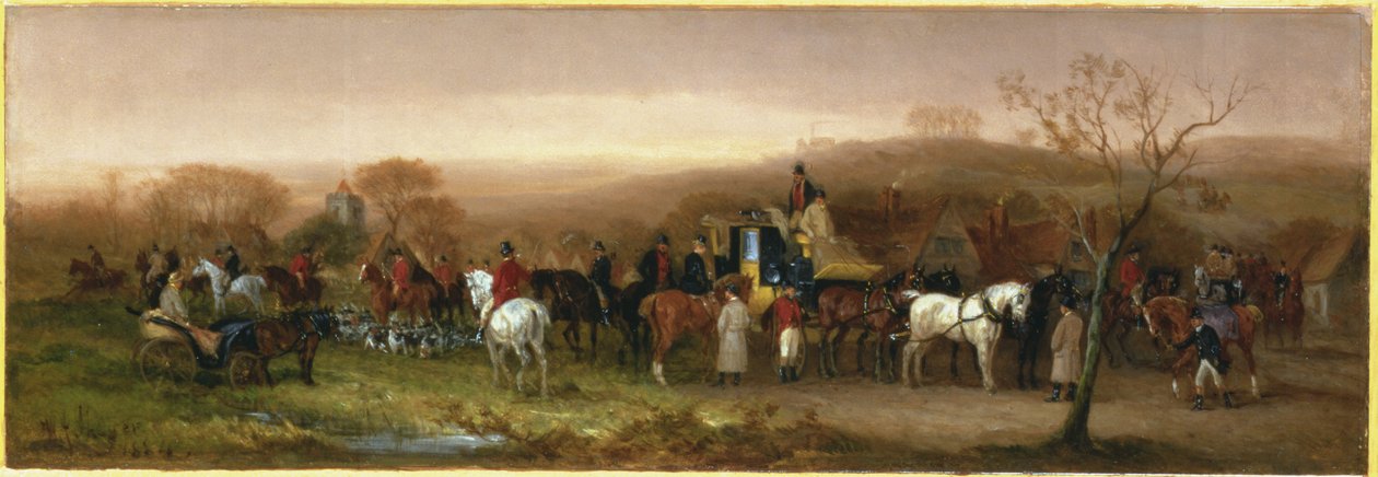La Rencontre, 1884 - William Joseph Shayer