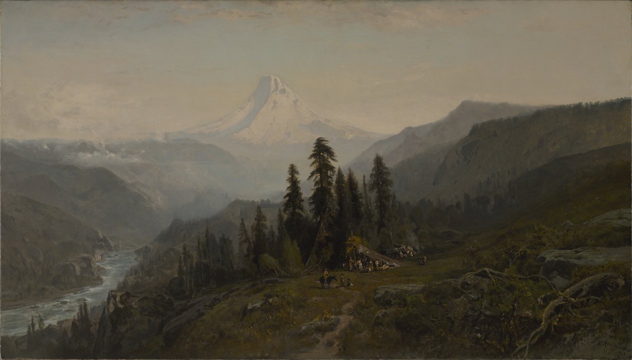 Mont Hood, Oregon - William Keith