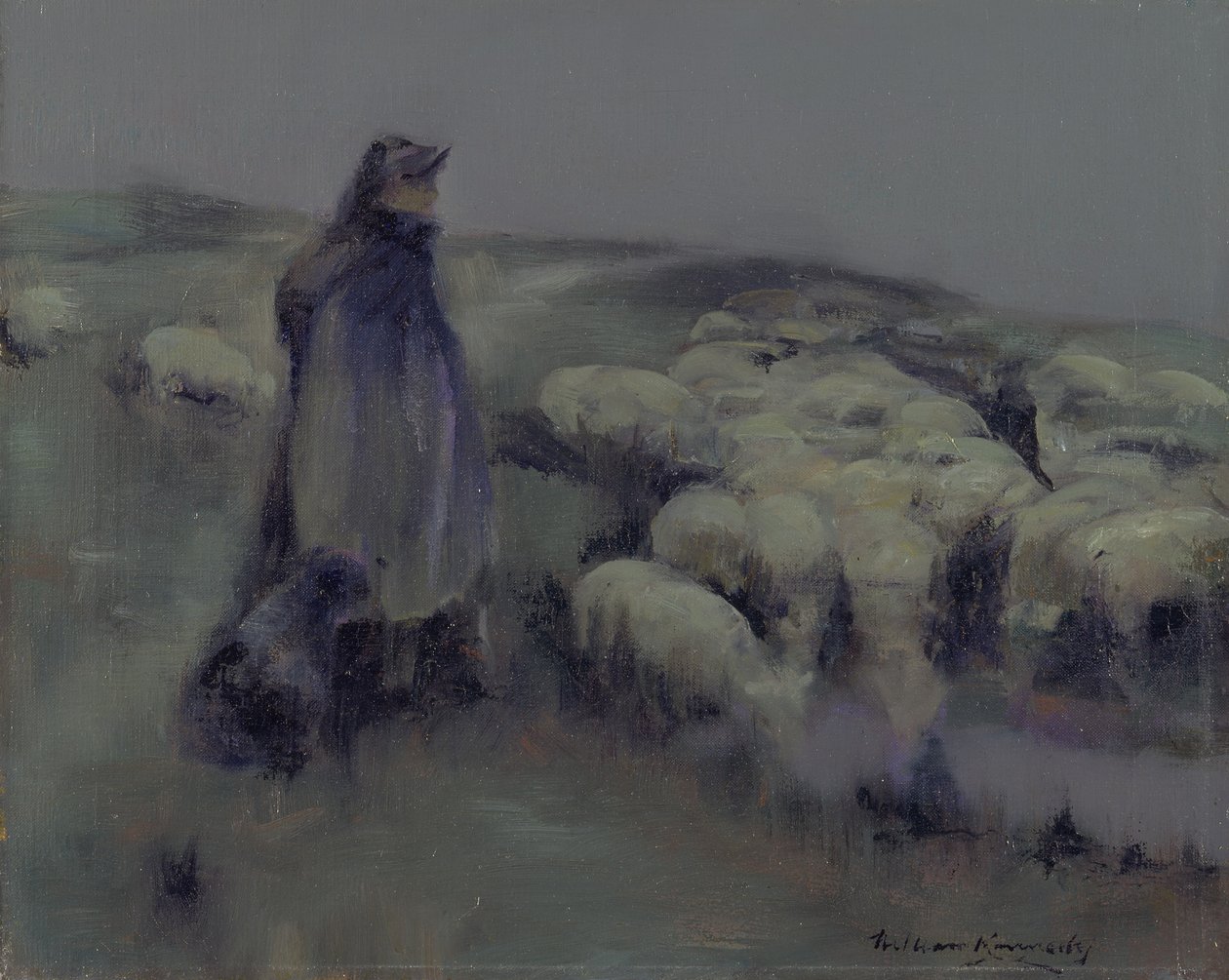 Une bergère, c.1890-95 - William Kennedy