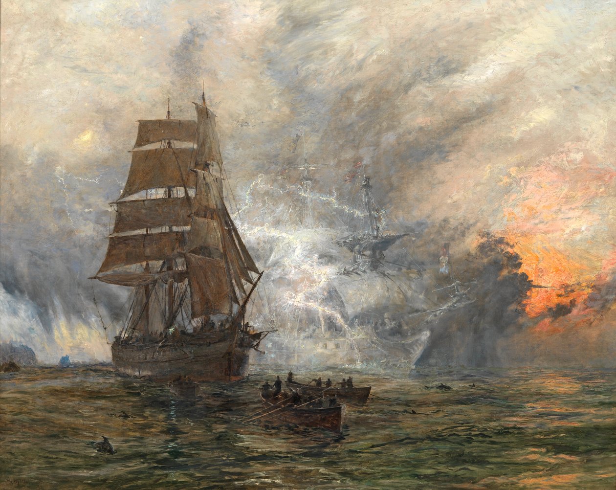 Le Vaisseau fantôme, c.1889 - William Lionel Wyllie