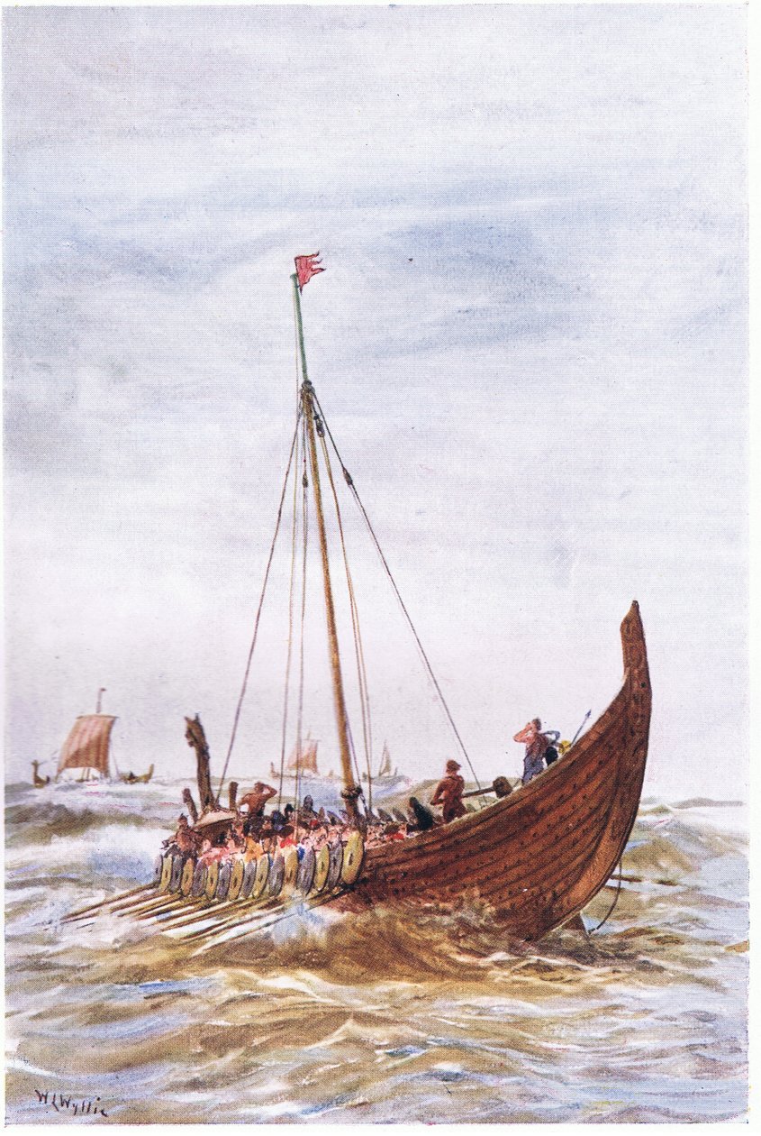 Navire de guerre à l