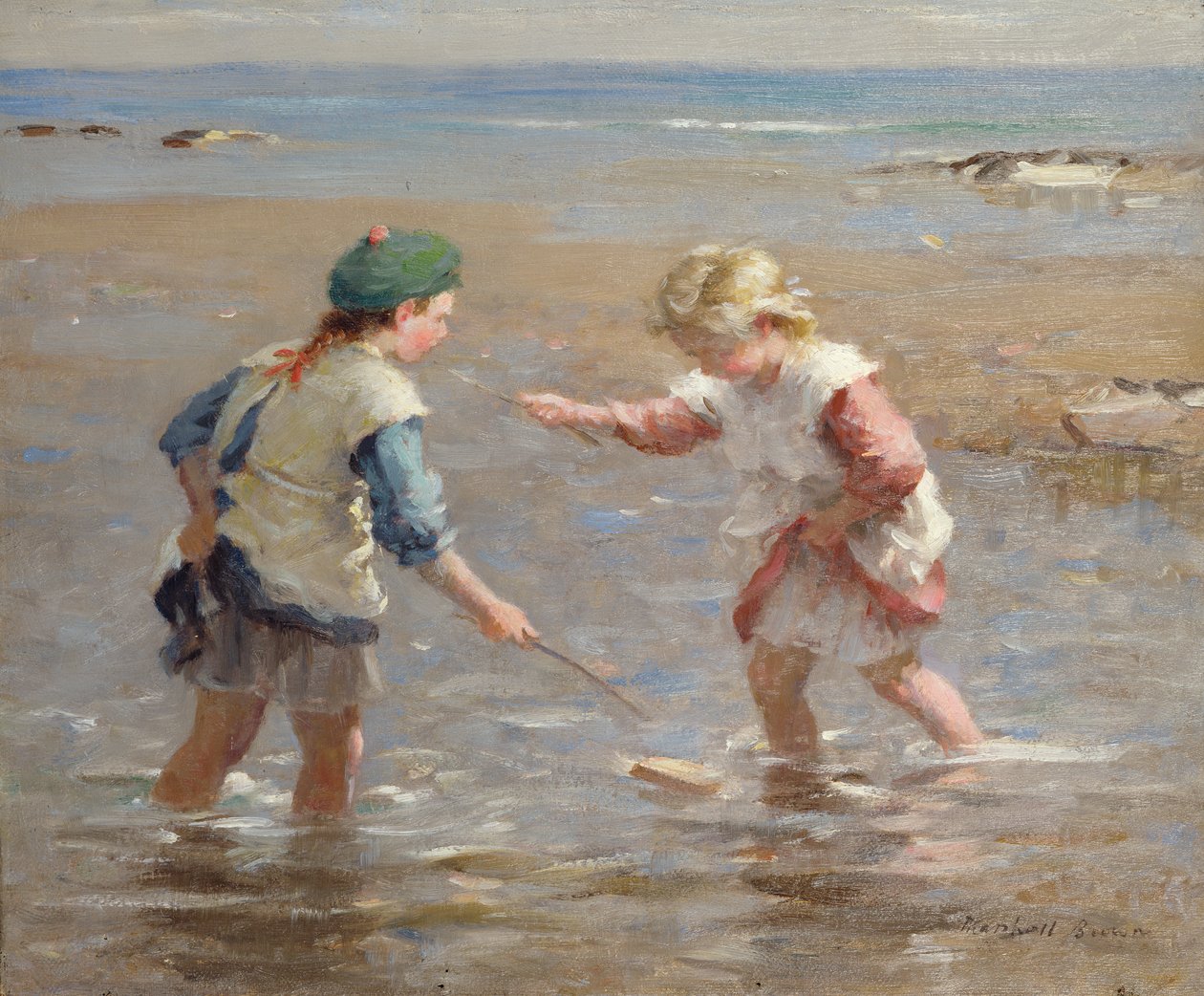 Jouer dans les bas-fonds - William Marshall Brown