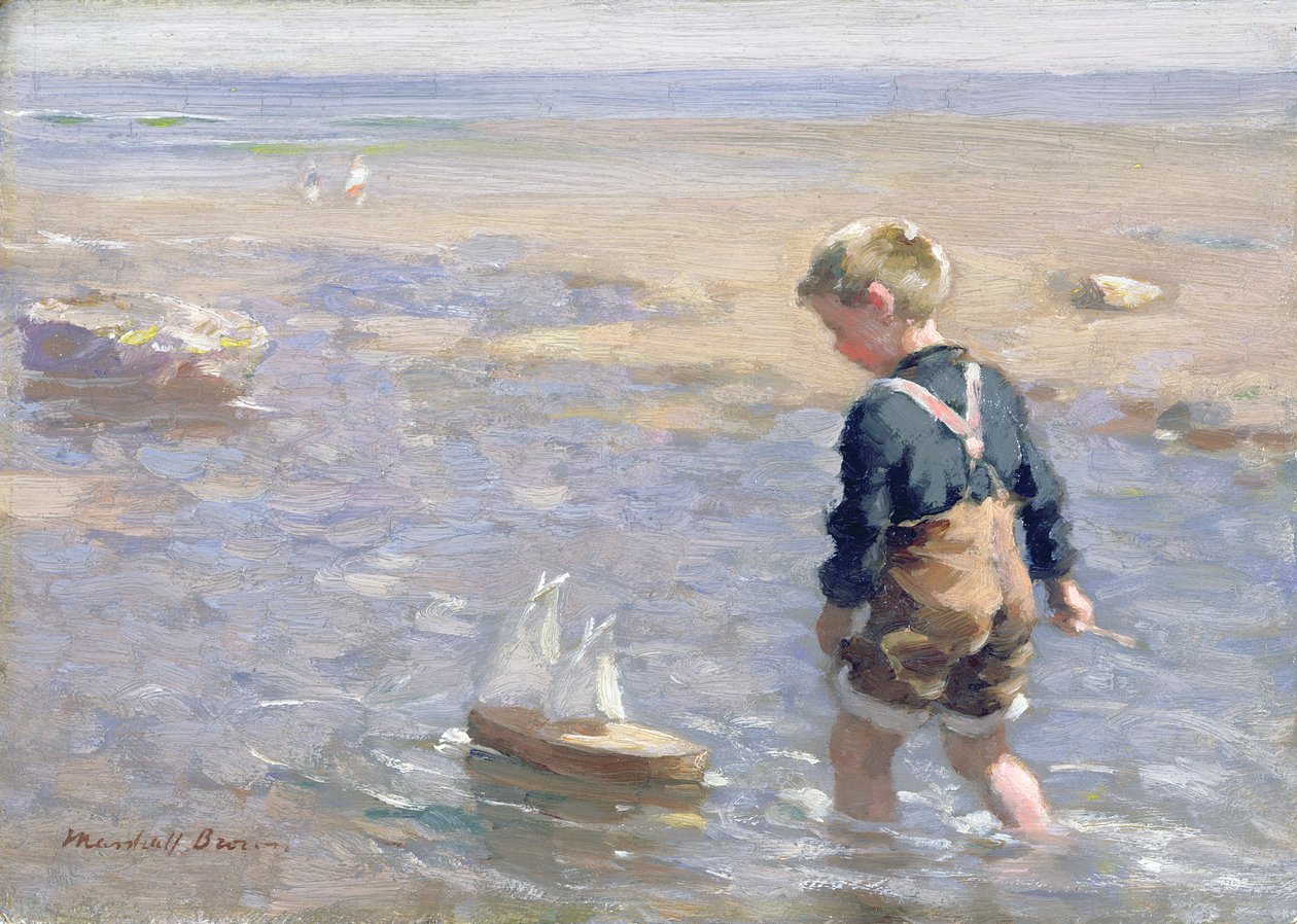 Le bateau jouet - William Marshall Brown
