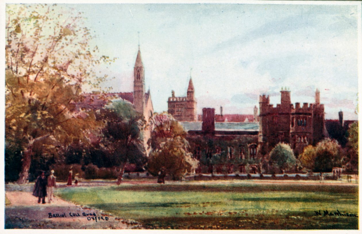 Balliol College, Quad - William Matthison