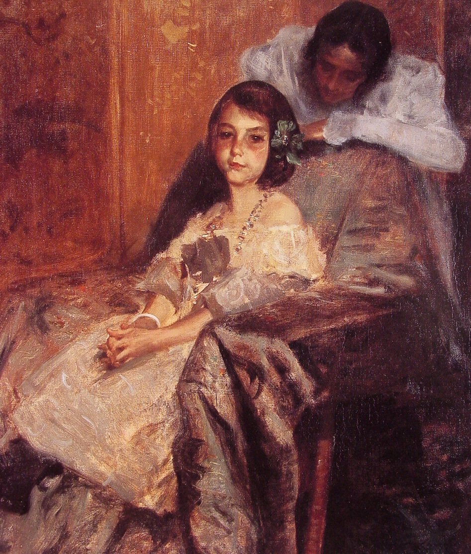 Dorothy et sa sœur - William Merritt Chase