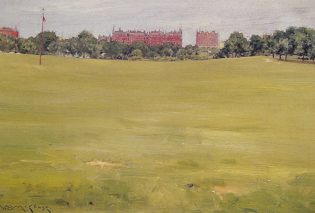 Vue de Central Park - William Merritt Chase