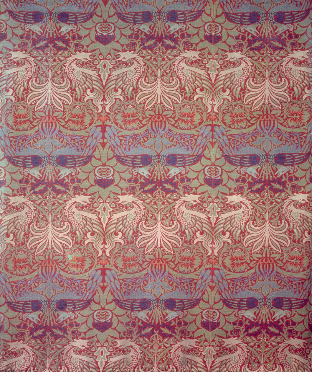 Paon et Dragon, fabriqué par Morris & Co., 1878 - William Morris
