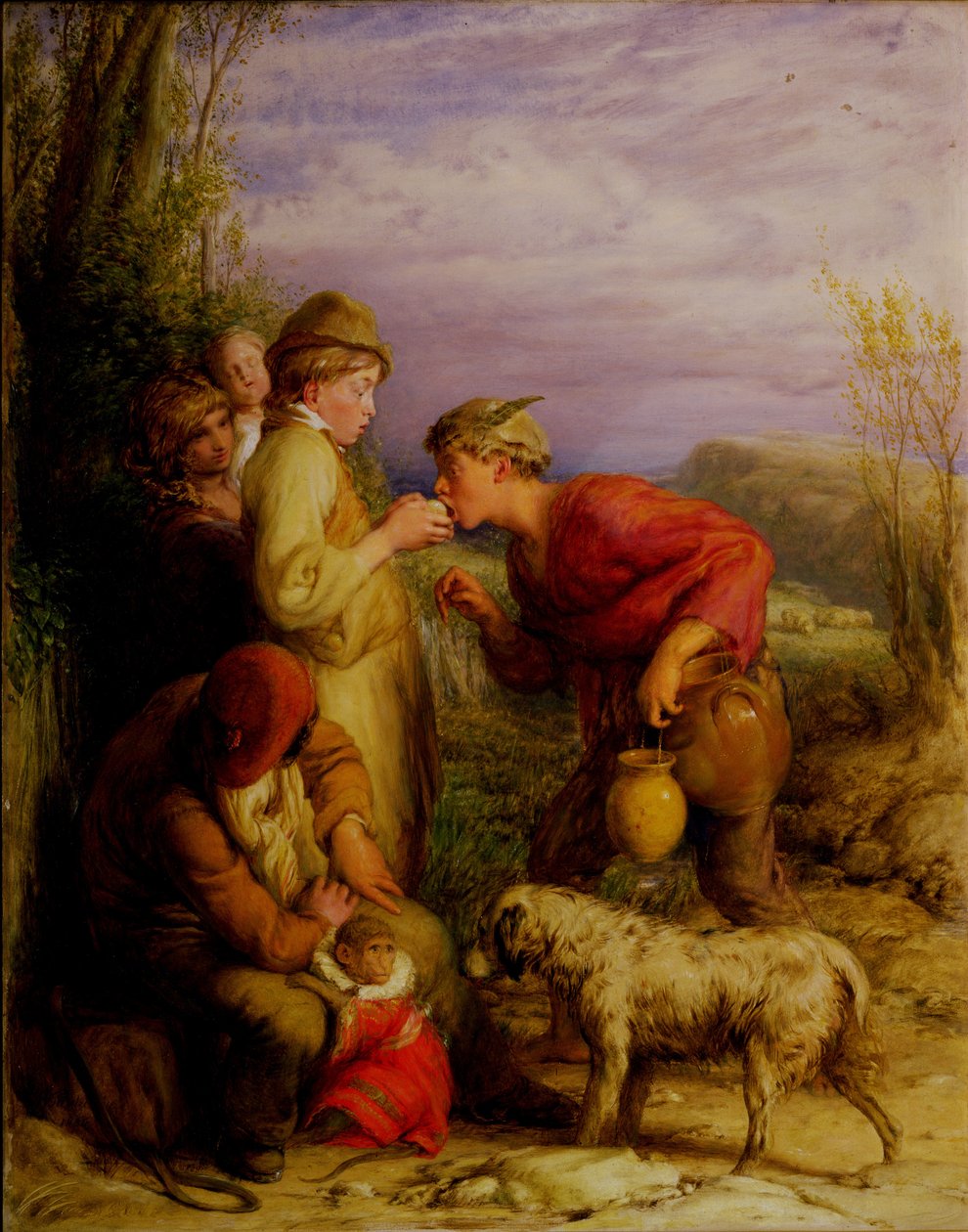 Donner une bouchée - William Mulready