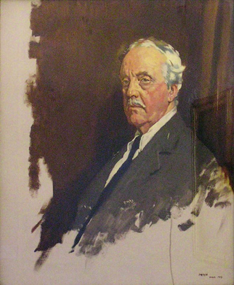 Arthur James Balfour 1848-1930, 1er comte de Balfour, OM, KG, PC, FBA, FRS - William Orpen