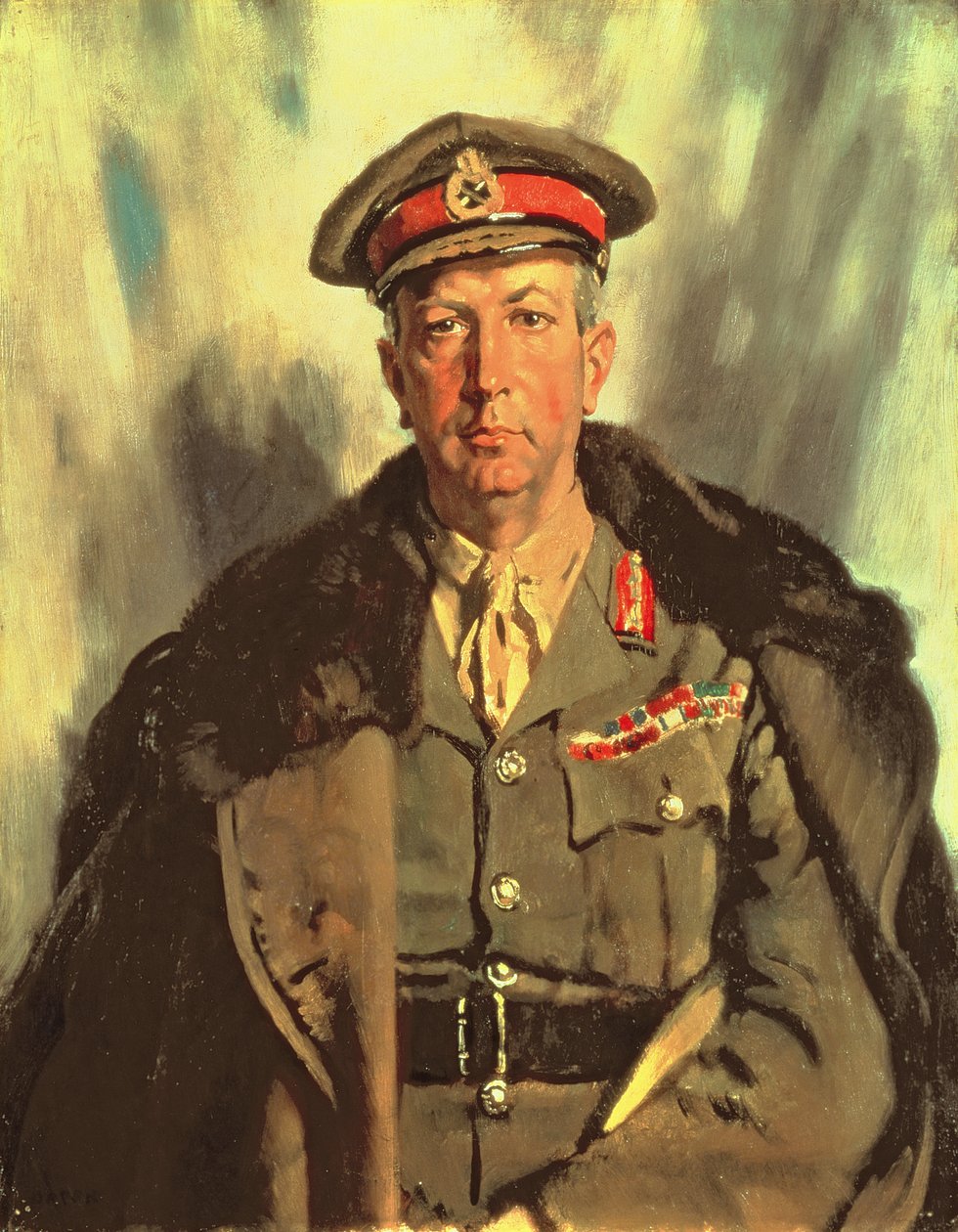 Lieutenant-général Sir A.W. Currie (1875-1933) vers 1918 - William Orpen