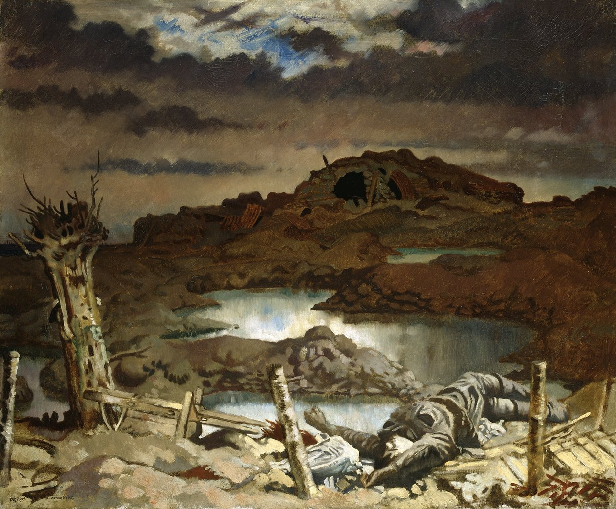 Zonnebeke - William Orpen