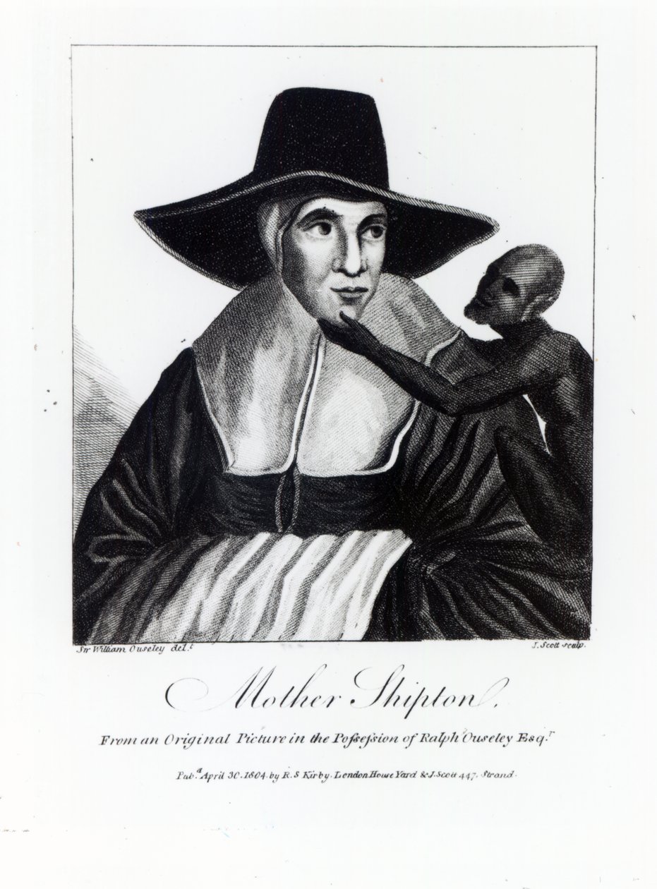 Mère Shipton, gravée par John Scott, 1804 - William Gore Ouseley
