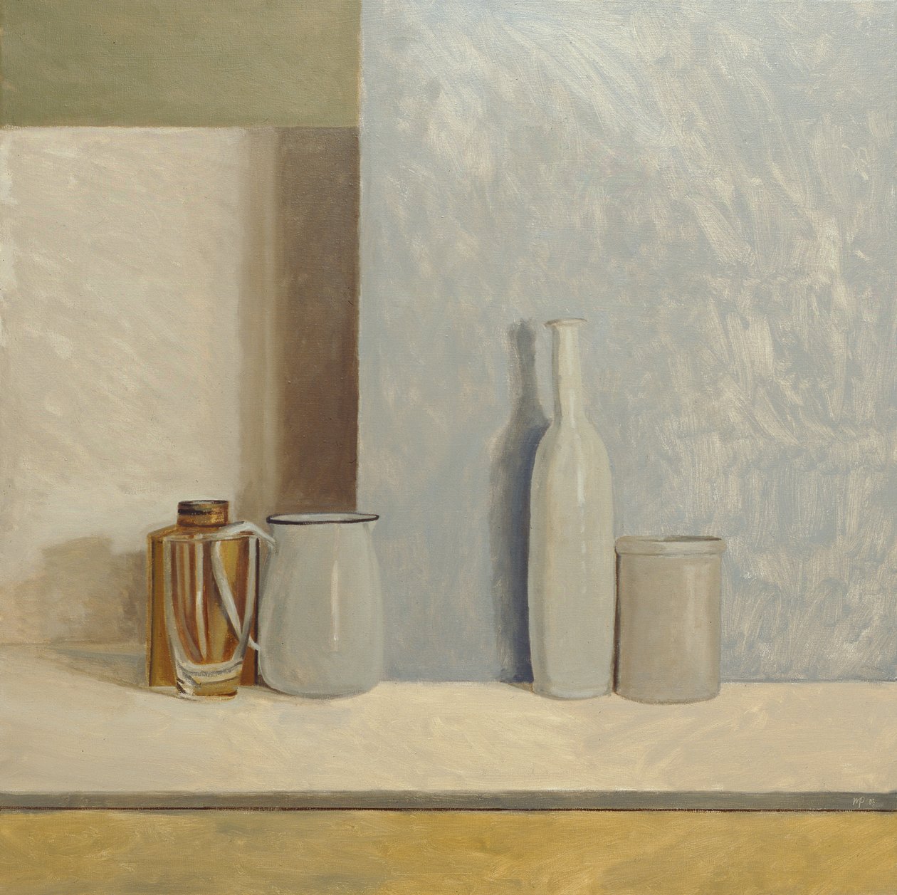 Gris pâle et bleu - William Packer
