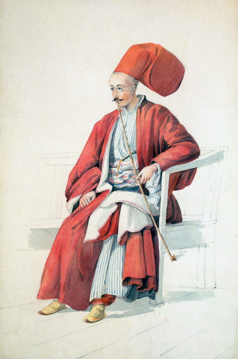 Un fonctionnaire ou serviteur de la cour du Sultan, c.1810 - William Page