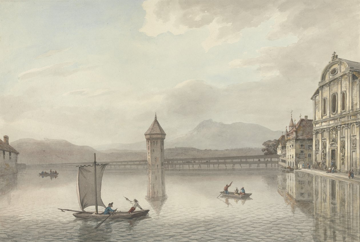 Vue à Lucerne - William Pars