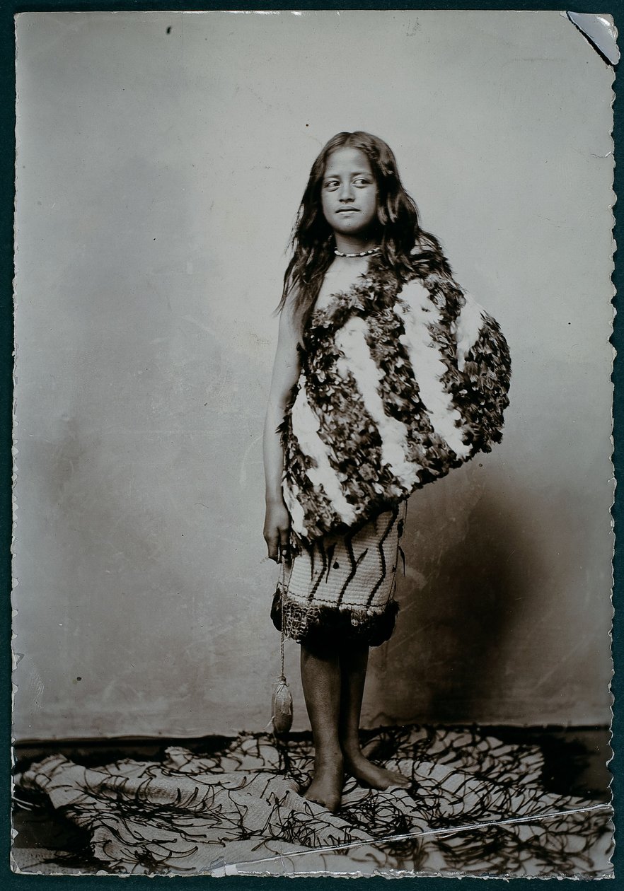 Fille maorie - William Partington