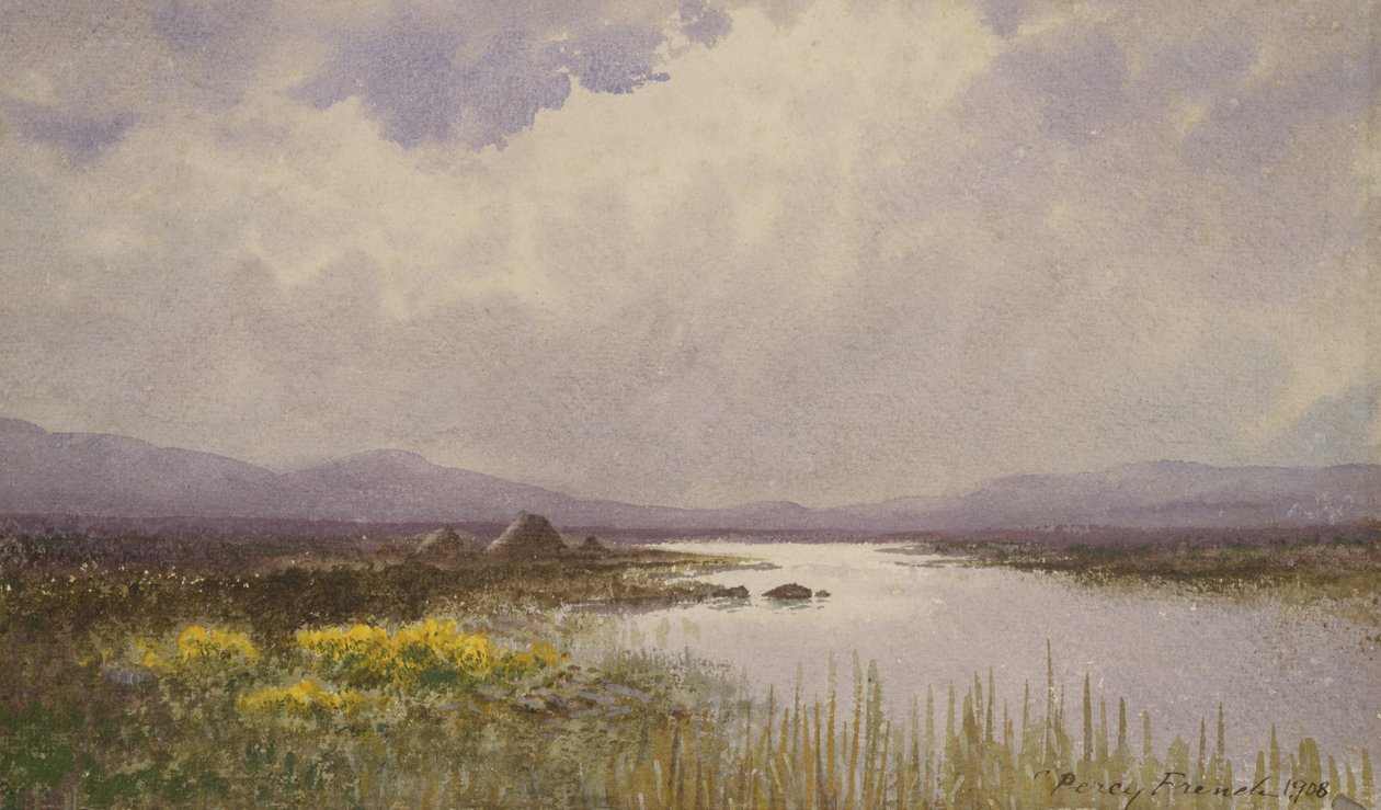 Paysage de Connemara, 1908 - William Percy French