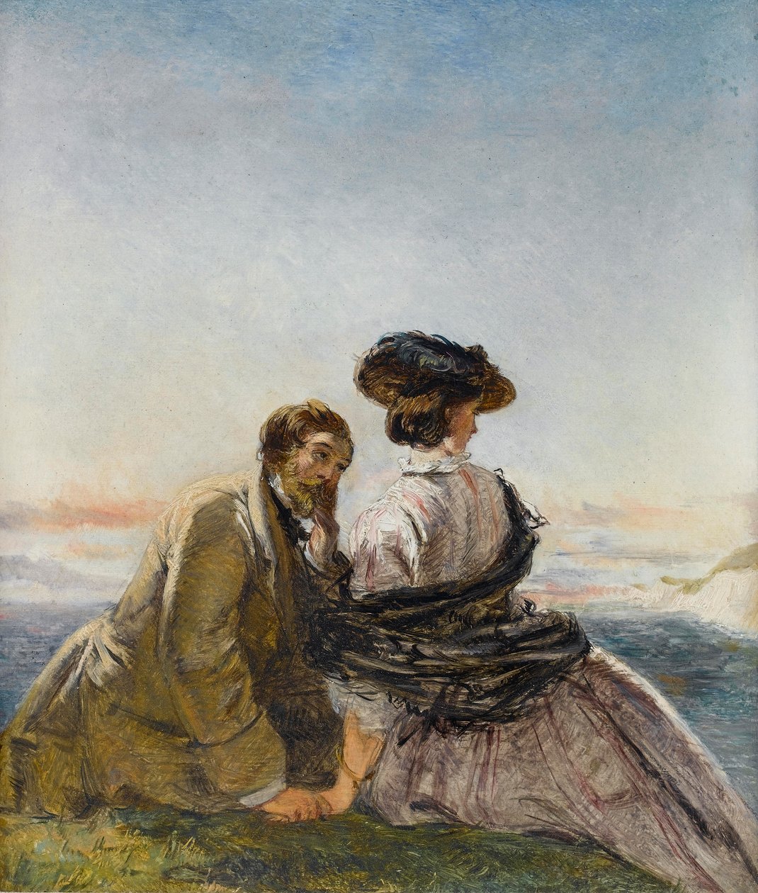 Les amants - William Powell Frith