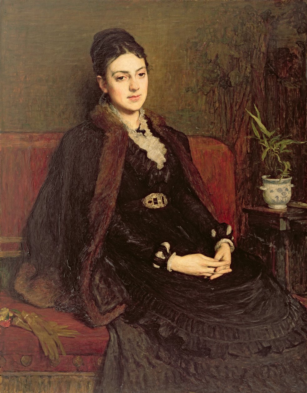 Portrait de Lady Orchardson (vers 1854-1917) vers 1875 - William Quiller Orchardson