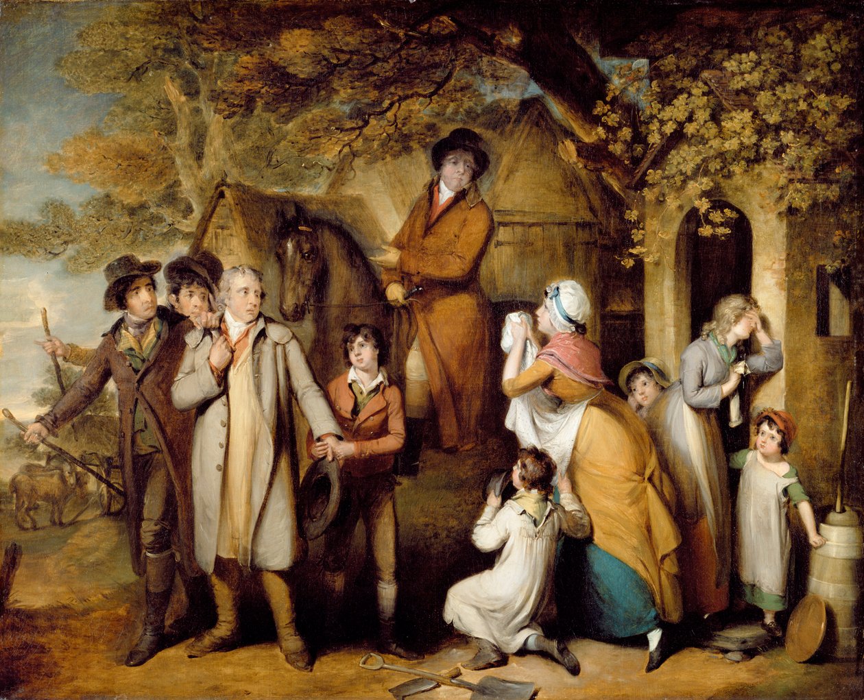 Le Sévère Intendant, ou le Locataire Malheureux - William Redmore Bigg