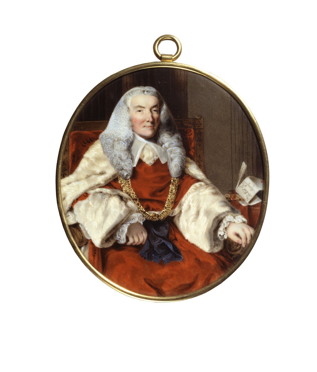 Portrait de Sir William Murray, 1er comte de Mansfield - William Russell Birch