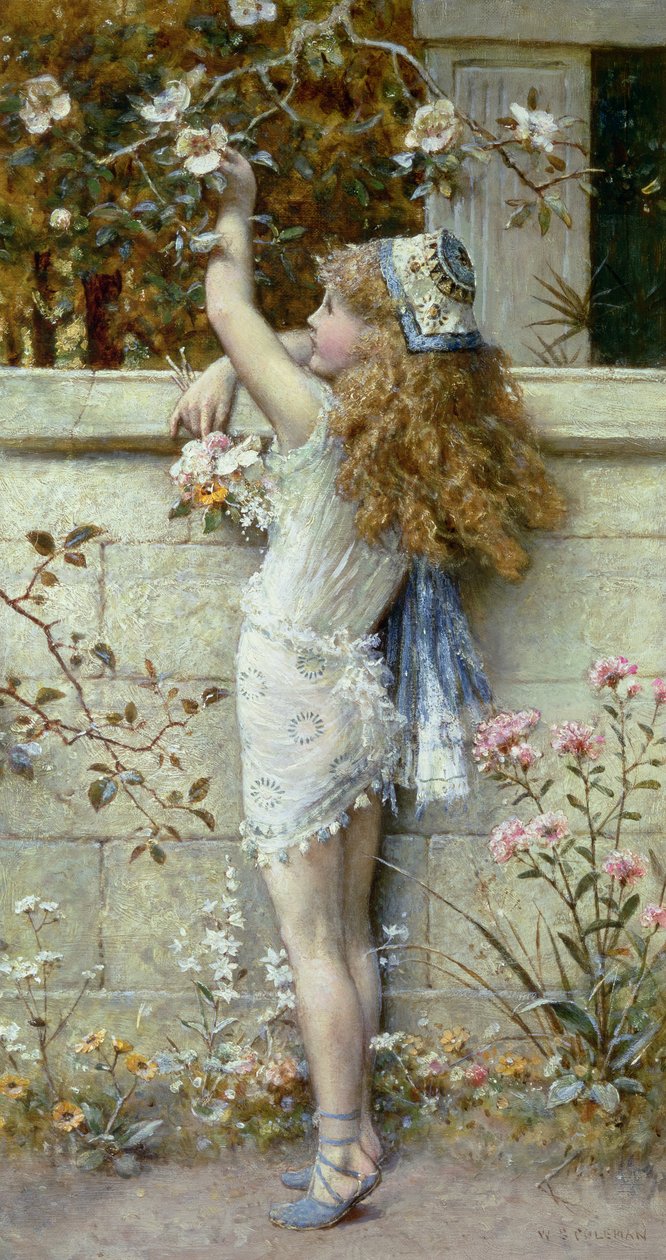 Cueillir des fleurs - William Stephen Coleman