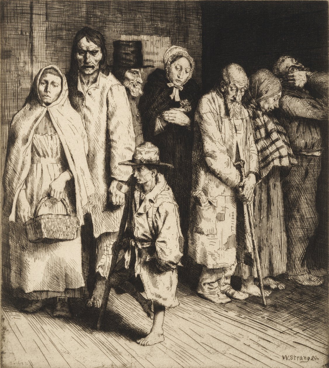 La cause des pauvres - William Strang