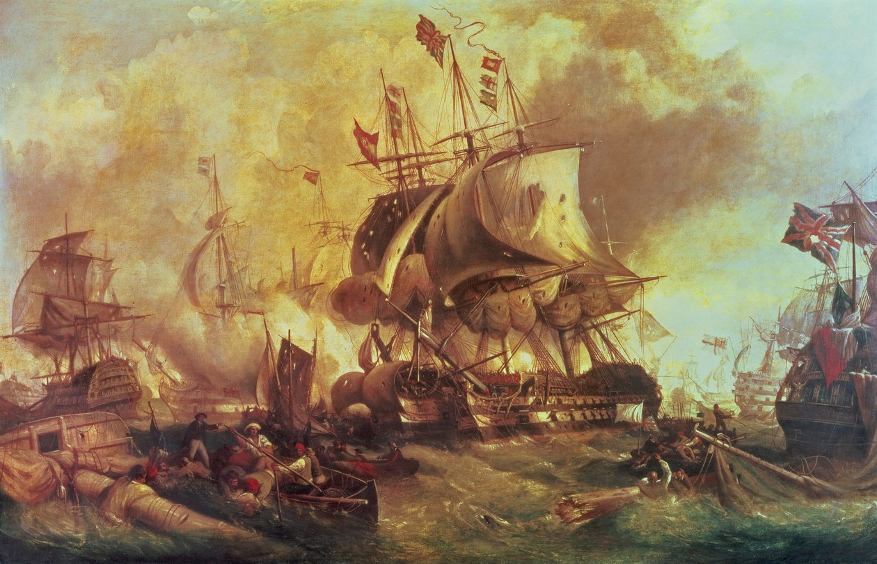 La Bataille de Trafalgar, 1805 - William Stuart