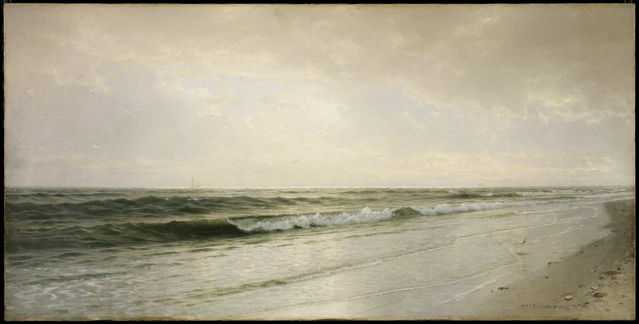 Paysage marin calme, 1883 - William Trost Richards