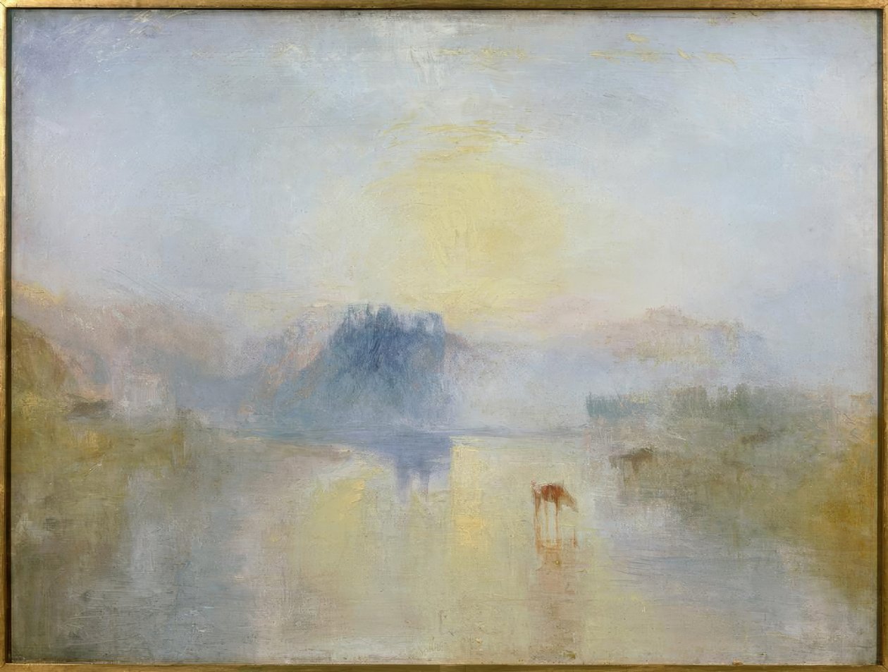 Château de Norham, lever du soleil - Joseph Mallord William Turner