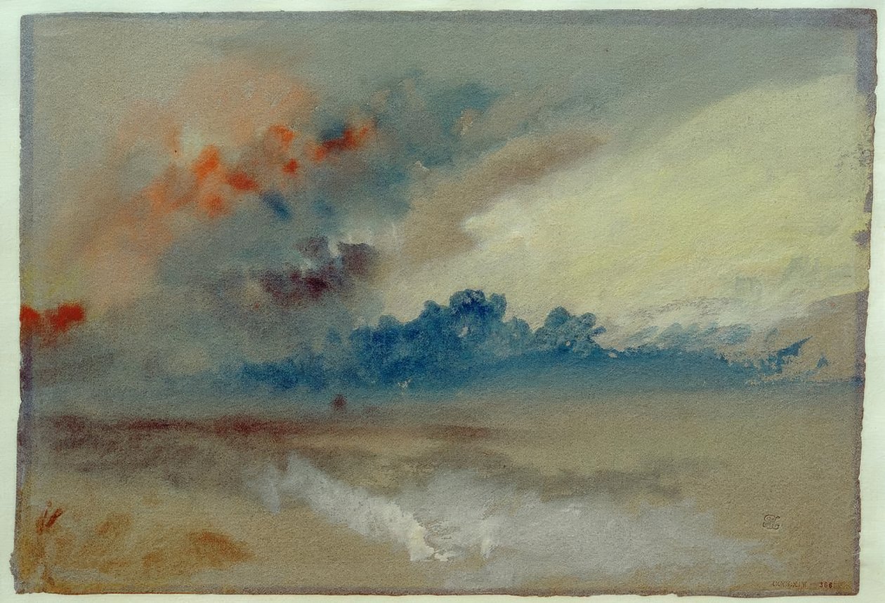 Étude de nuages - Joseph Mallord William Turner