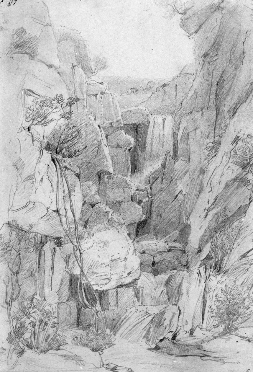 Kloof sur Table Mountain, 1801 - William Westall