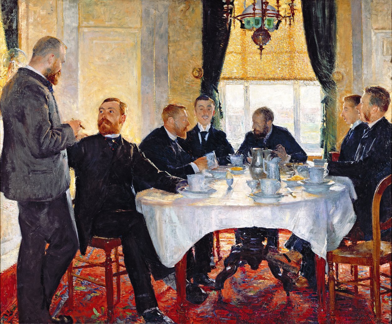 Petit déjeuner à Blankenberghe - William van Strydonck