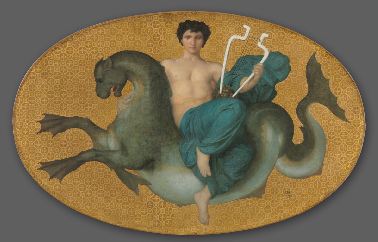 Arion sur un cheval de mer - William Adolphe Bouguereau