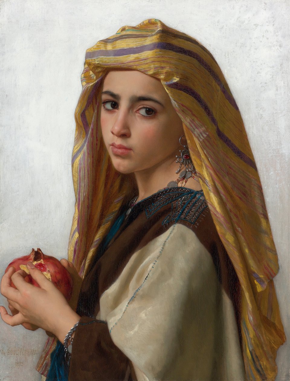 Fille avec une grenade - William Adolphe Bouguereau