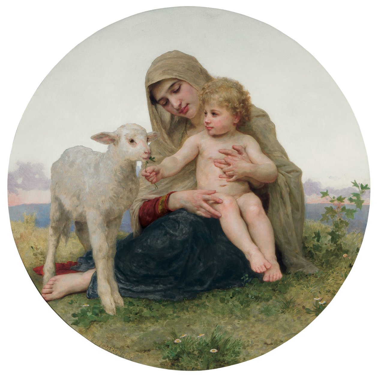 La Vierge avec l