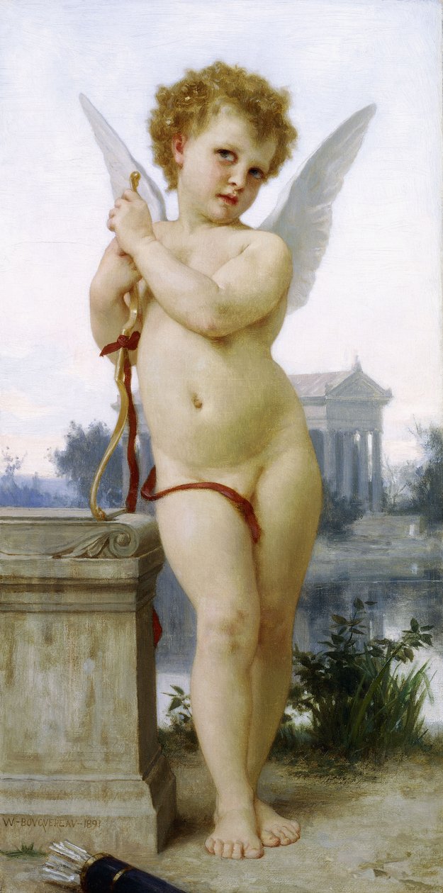 Amour, 1891 - William Adolphe Bouguereau