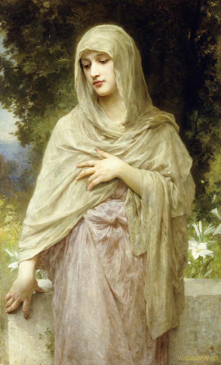 Méditation - William Adolphe Bouguereau