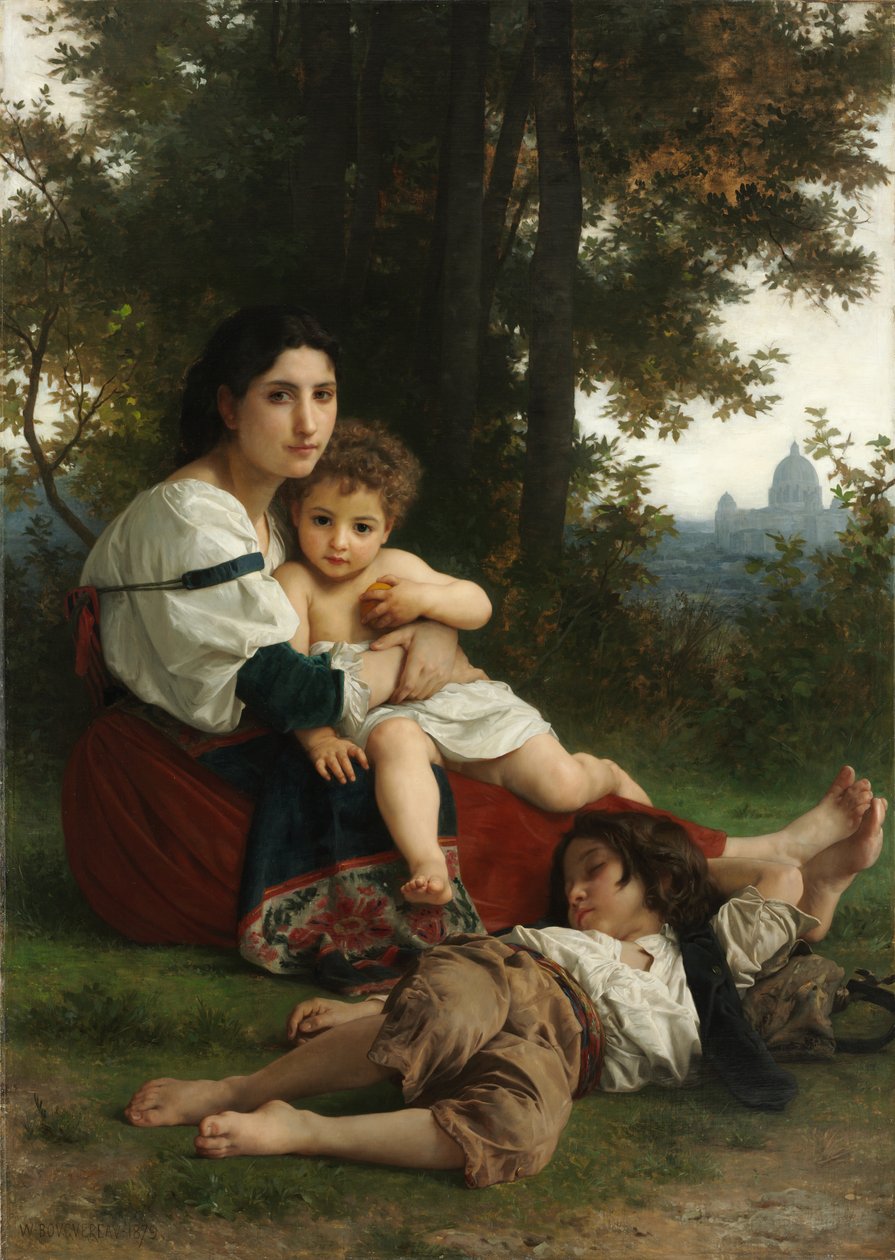 Repos - William Adolphe Bouguereau