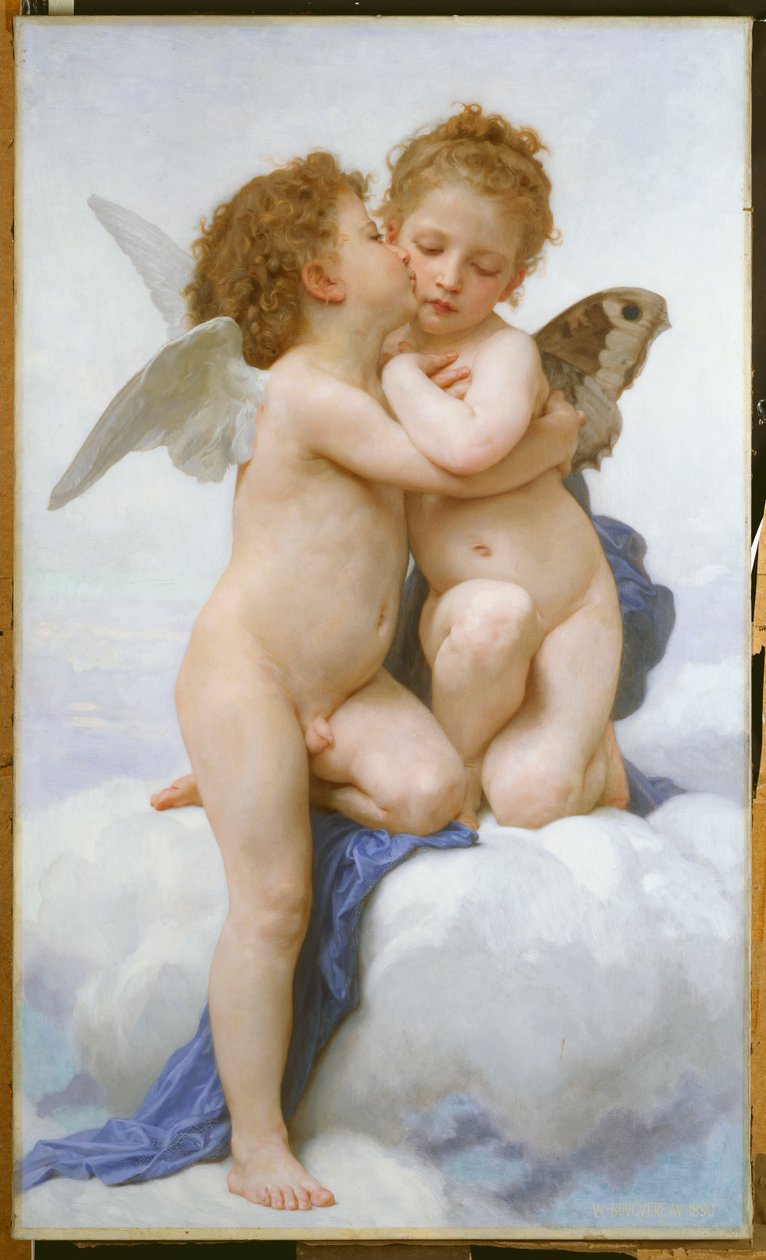 Le Premier Baiser - William Adolphe Bouguereau