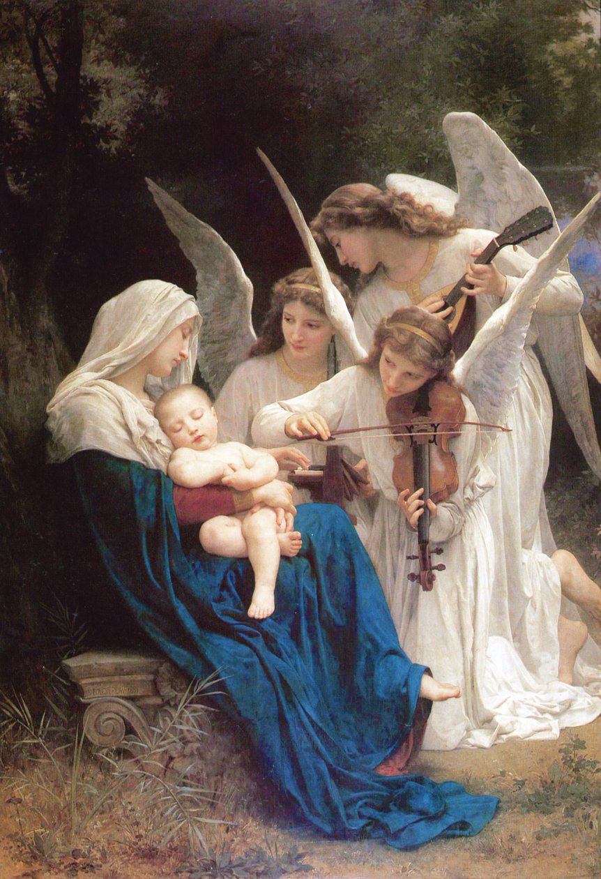 La Vierge des anges - William Adolphe Bouguereau