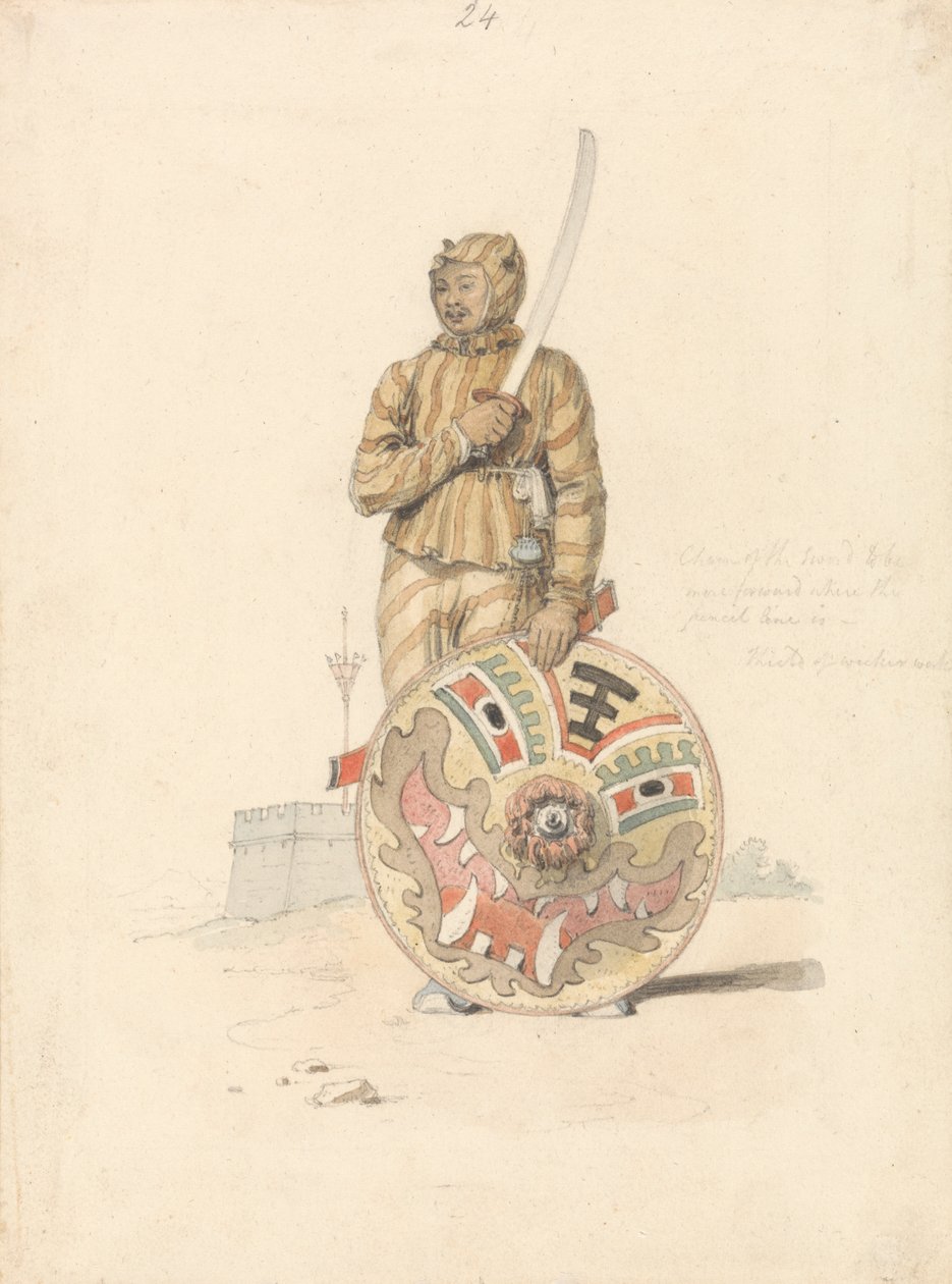 Un guerrier chinois - William Alexander