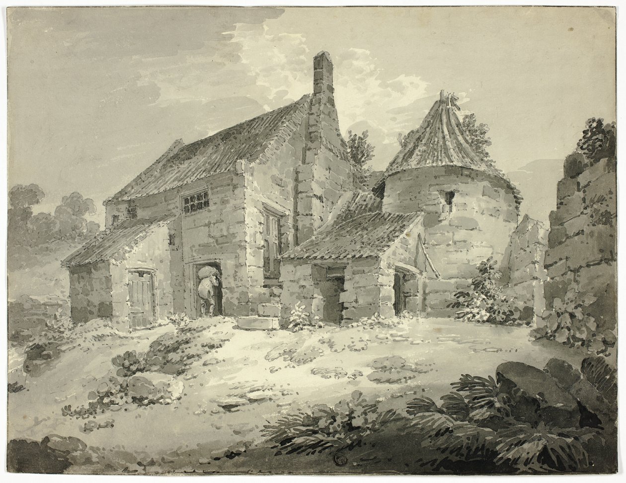 Un moulin à Berwick Upon Tweed - William Alexander