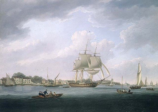 La Tamise à Erith - William Anderson