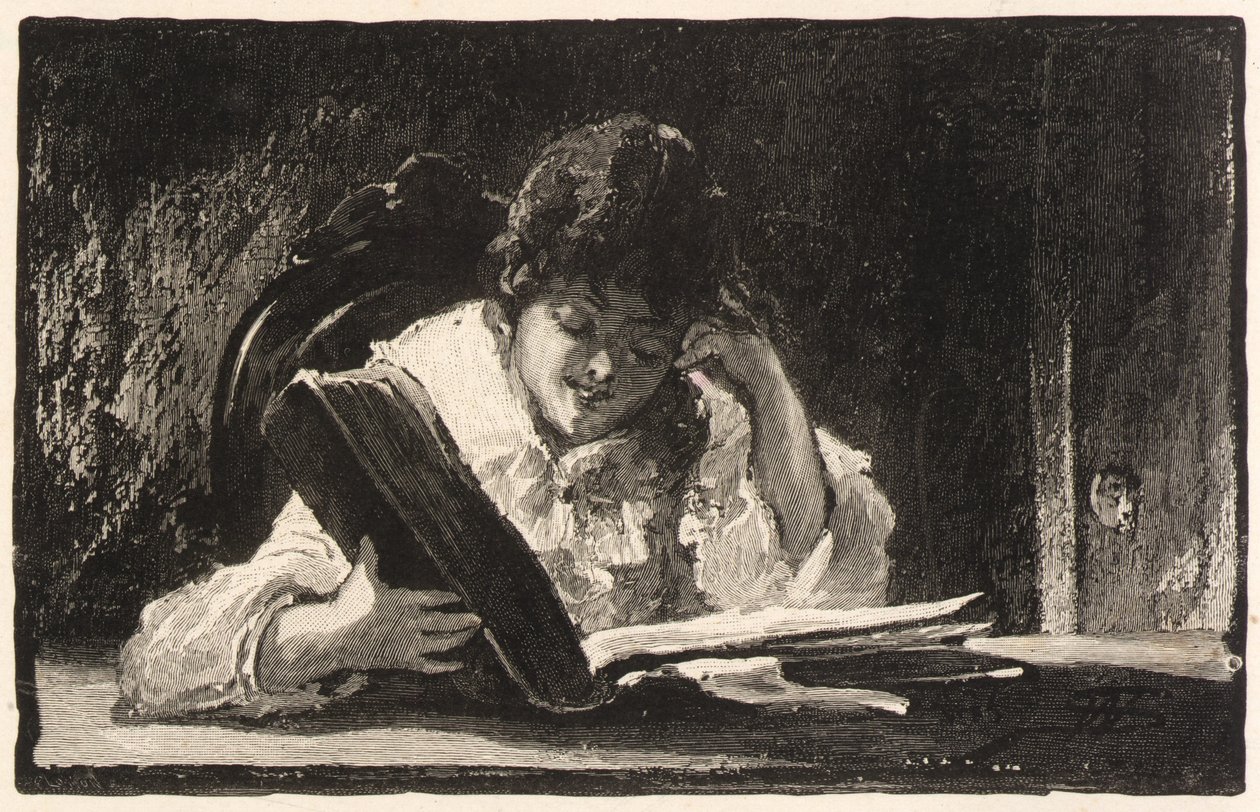 Lecture des filles - William Baxter Closson