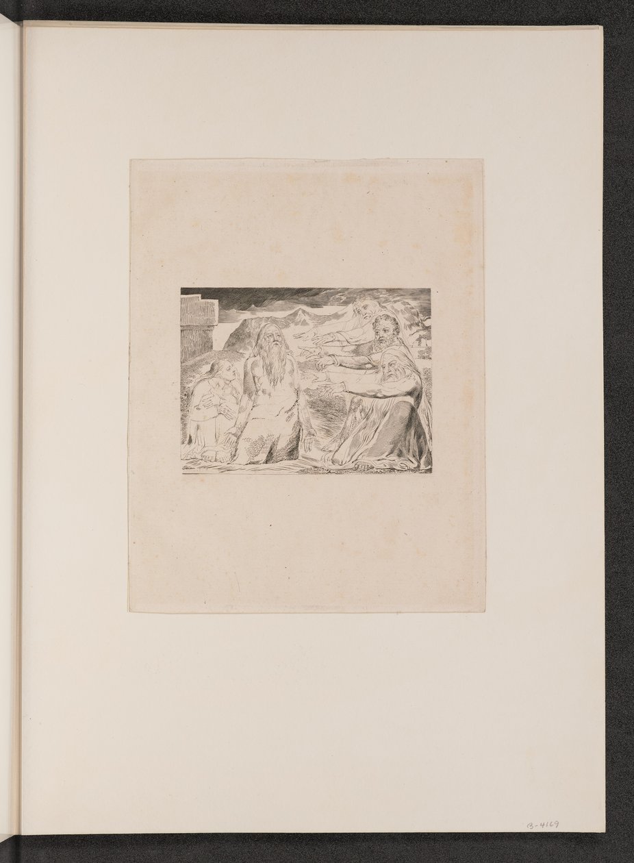 Job réprimandé par ses amis - William Blake