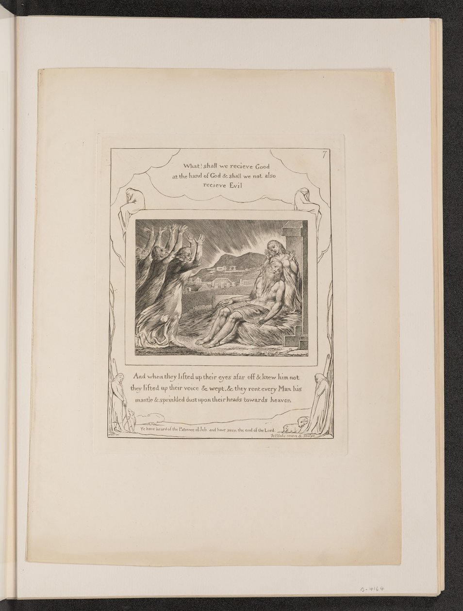 Les consolateurs de Job - William Blake