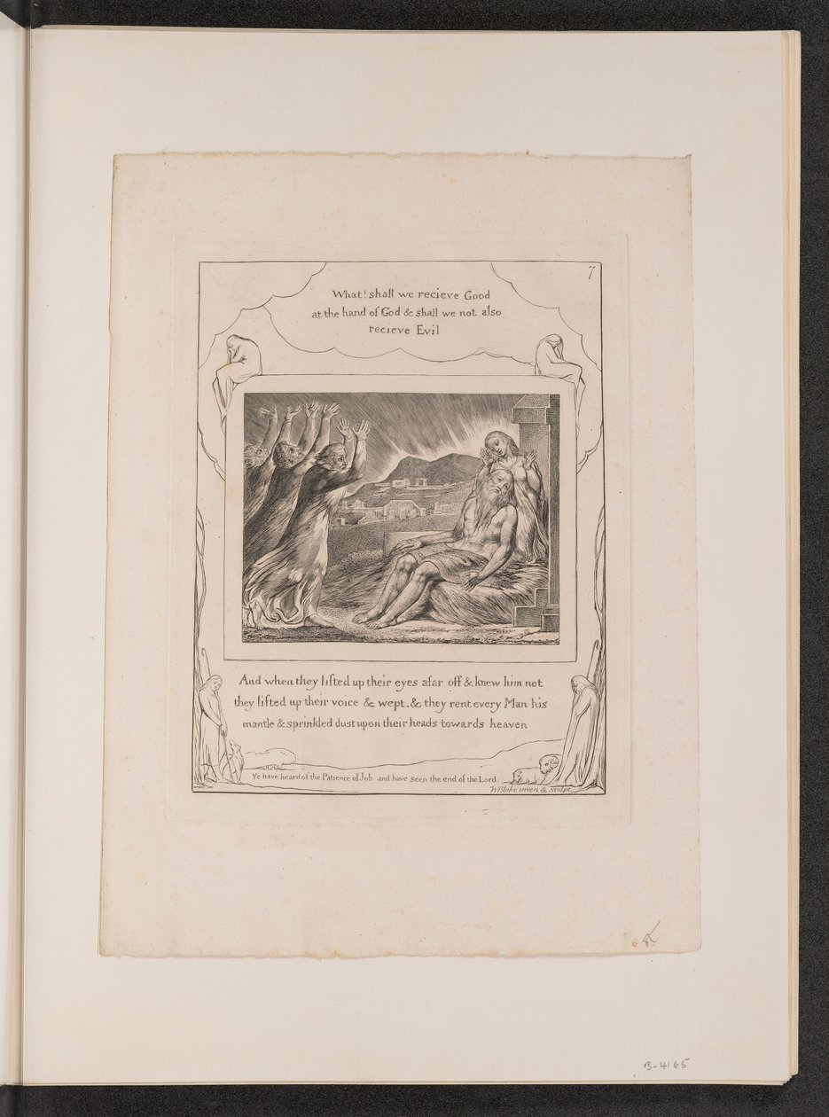 Les consolateurs de Job - William Blake