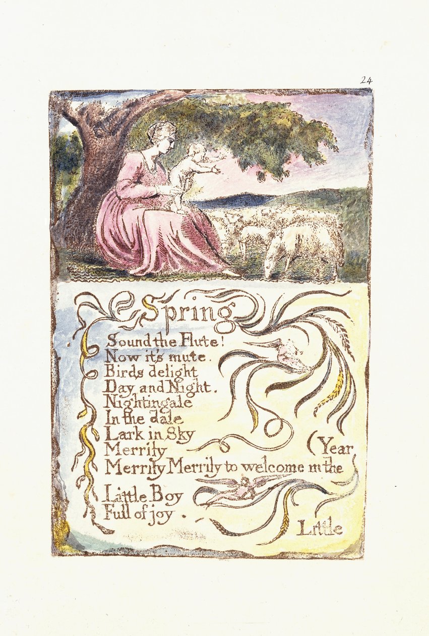 Printemps - William Blake