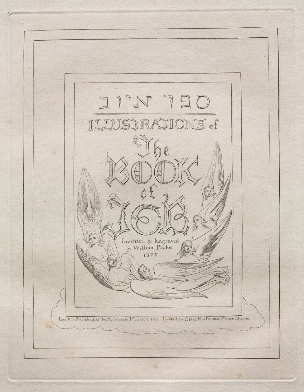 Le Livre de Job, 1825 - William Blake